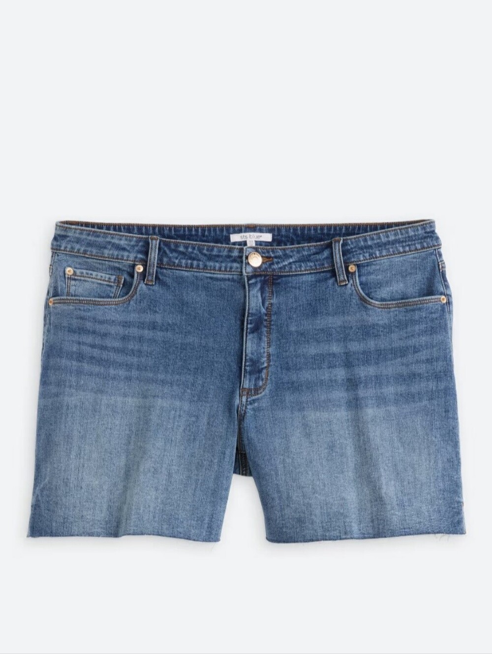 STS Blue Aubrey Mid Rise Jean Shorts 14W